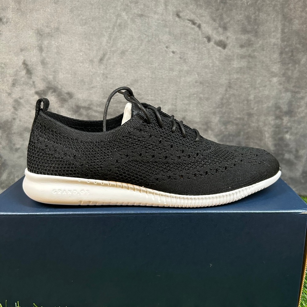 Cole Haan Black Knit Sneakers